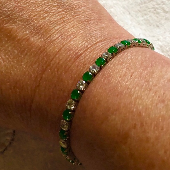 🍃Emerald Topaz Bracelet🍃 - Picture 8 of 8